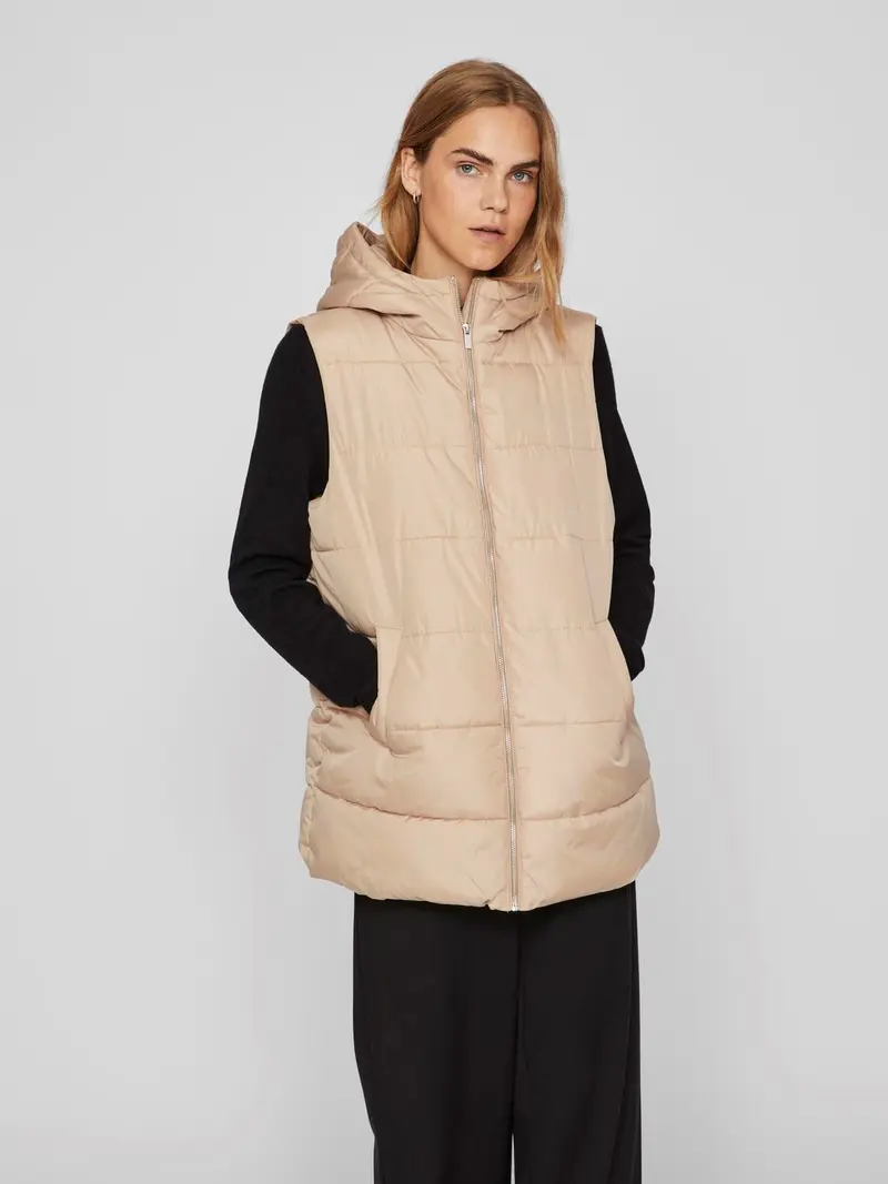 VILA W TATE S/L PUFFER VEST 14080408