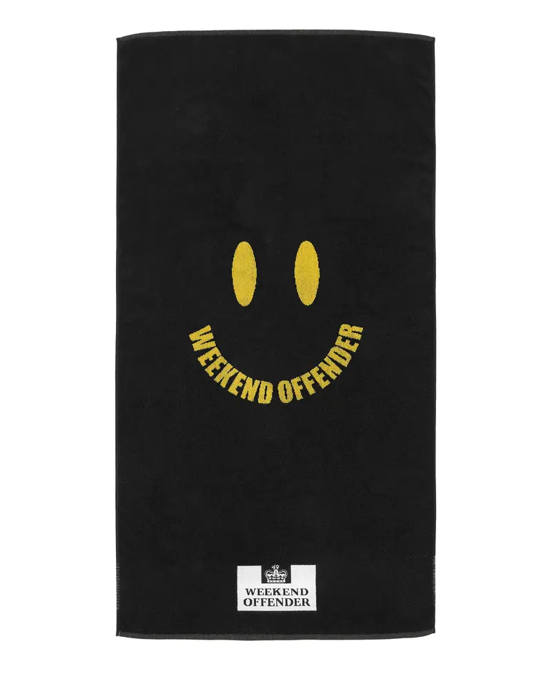 WEEKEND OFFENDER SMILEY TELO MARE AC1013 BLK