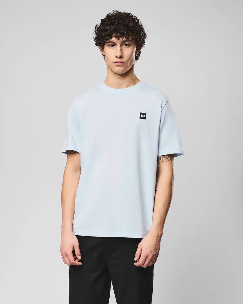 WEEKEND OFFENDER T-SHIRT LOGO PICCOLO WEEKEND OFFENDER TS1B01 BROOKLANDS SKY