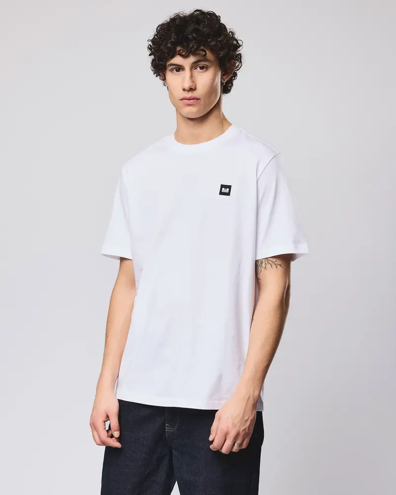 WEEKEND OFFENDER T-SHIRT LOGO PICCOLO WEEKEND OFFENDER TS1B01 BROOKLANDS WHI