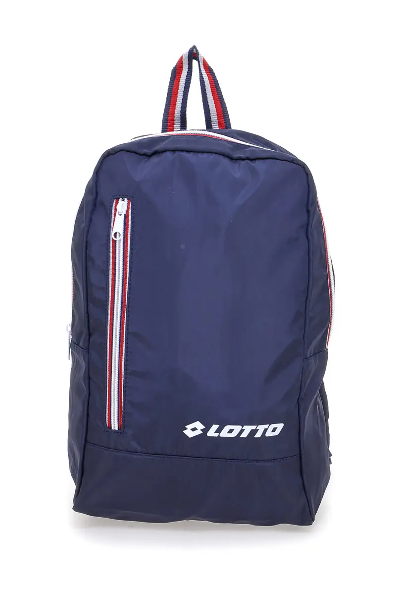 Zaino blu con zip a contrasto Lotto LTT438