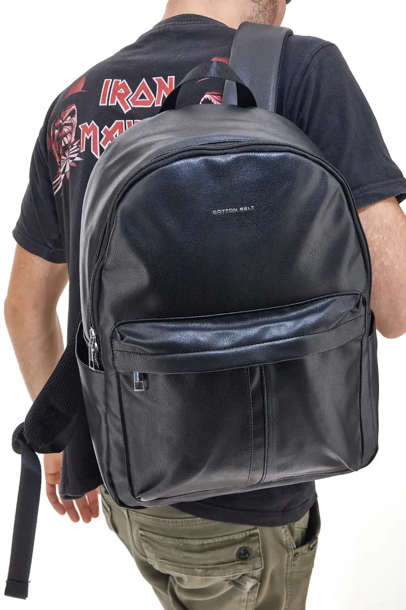 Zaino Nero Con Tasca Porta Pc Cotton Belt 780ELTK19,026,B050
