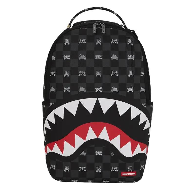 ZAINO SPRAYGROUND PEEKING CHARACTER CHECK