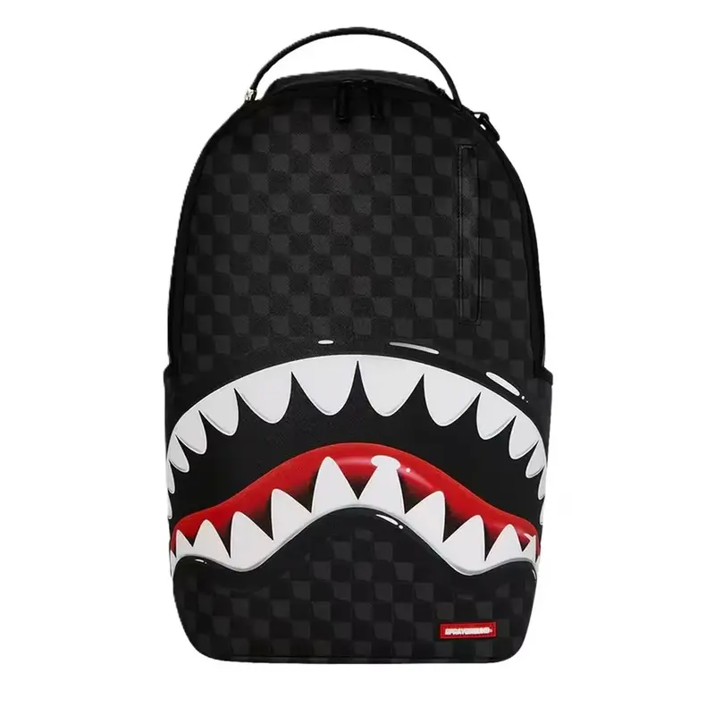 ZAINO SPRAYGROUND SHARKS CHECKERBOARD
