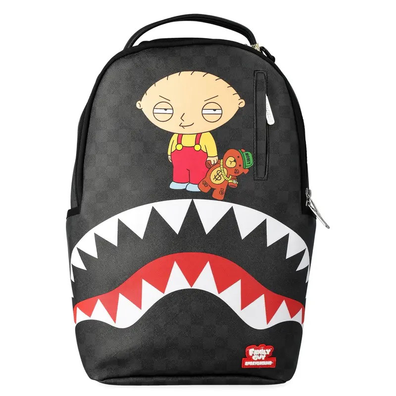 ZAINO UNISEX SPRAYGROUND FAMILY GUY STEWIE HOLDING BEAR KEYCHAIN