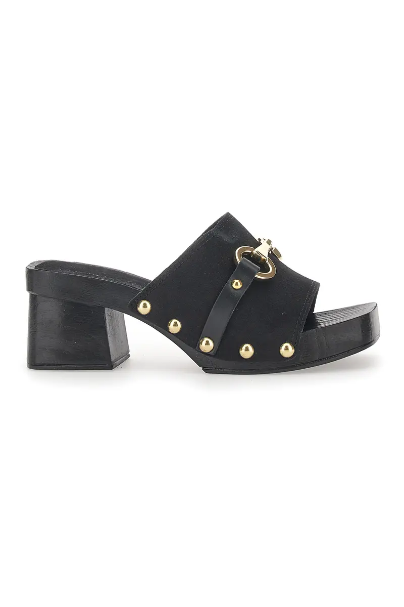 Zoccoli Riflessi Moda 15299 Neri