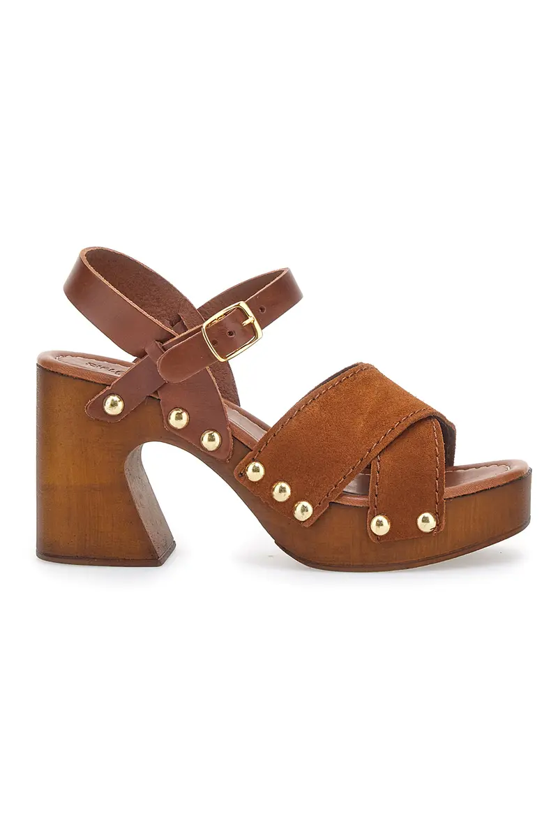 Zoccoli Riflessi Moda 5403 Marroni